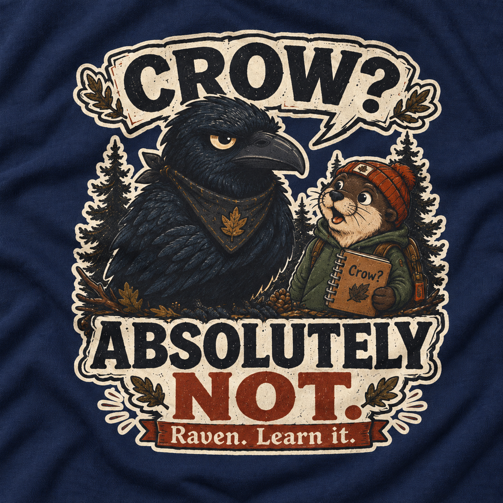 Crow, Absolutely Not Version 5 T‑Shirt