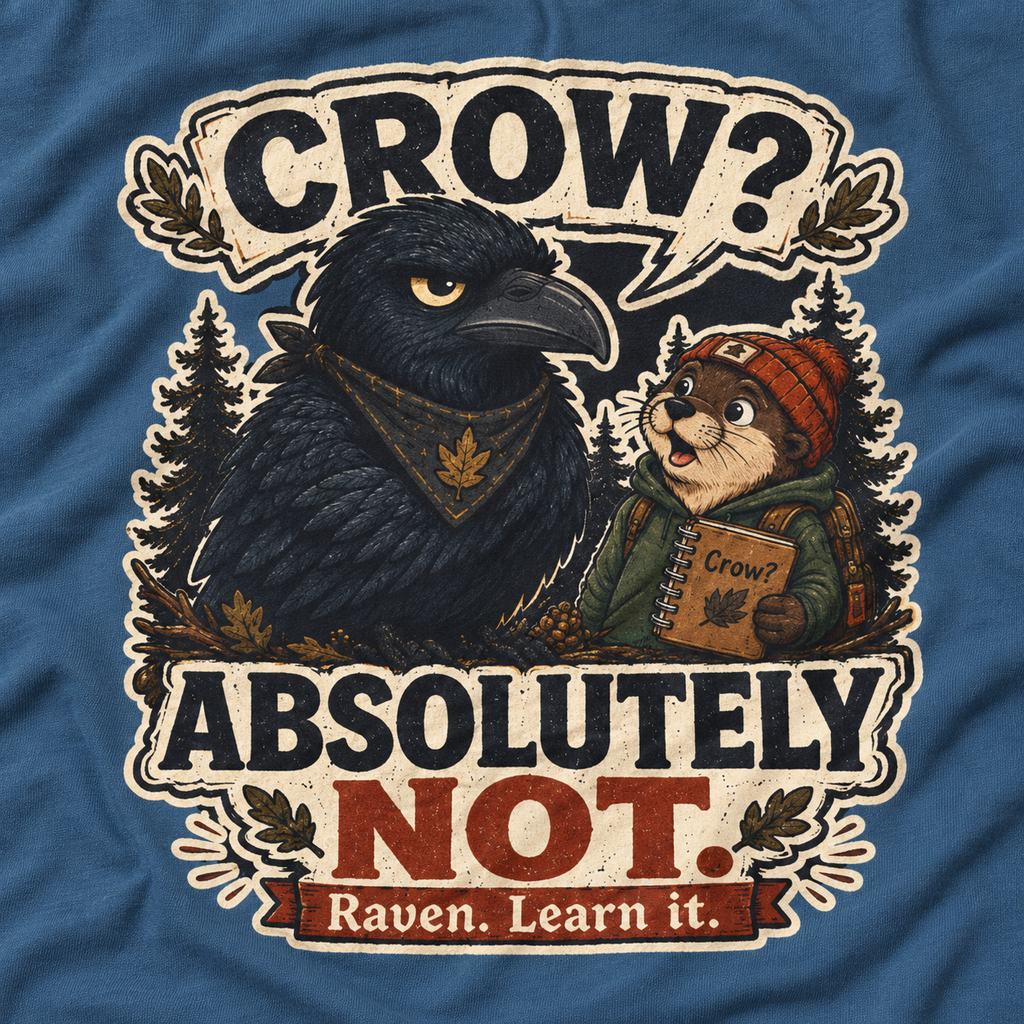 Crow, Absolutely Not Version 5 T‑Shirt