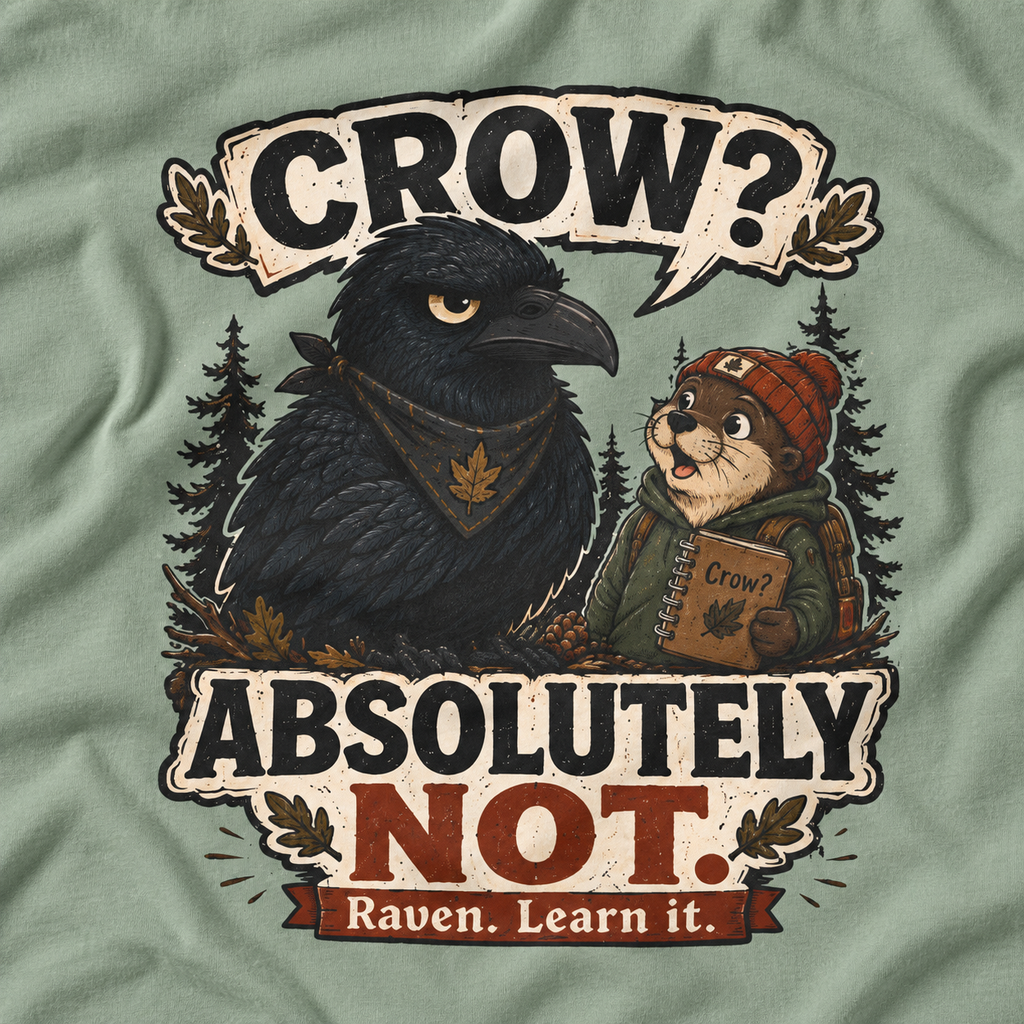 Crow, Absolutely Not Version 5 T‑Shirt