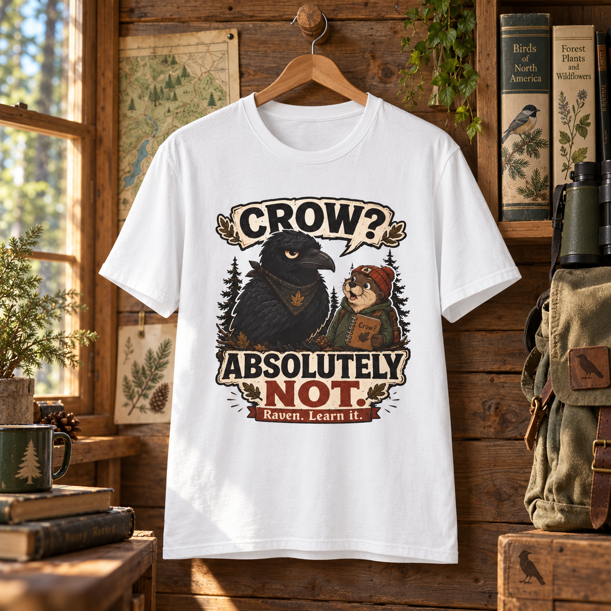 Crow, Absolutely Not Version 5 T‑Shirt