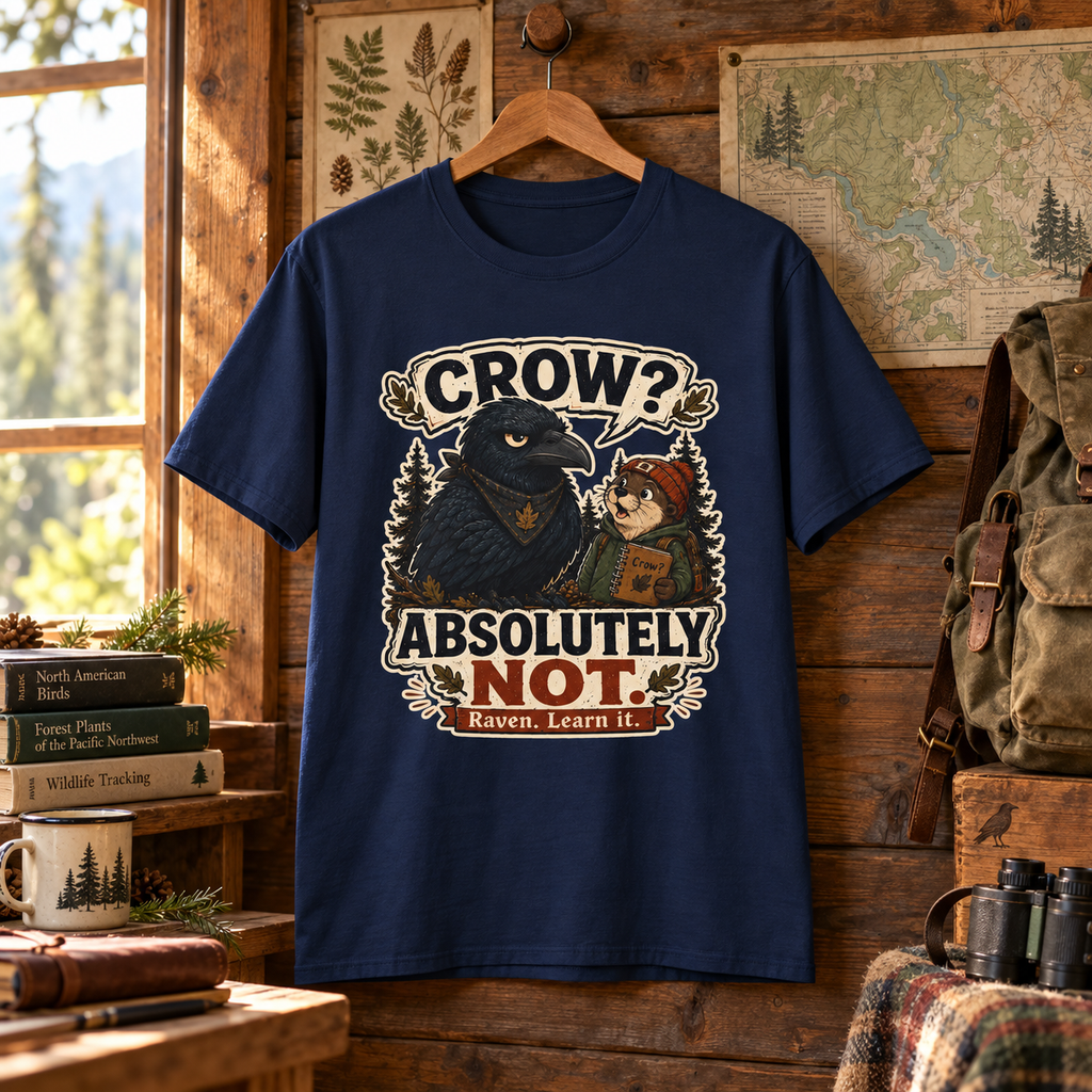 Crow, Absolutely Not Version 5 T‑Shirt