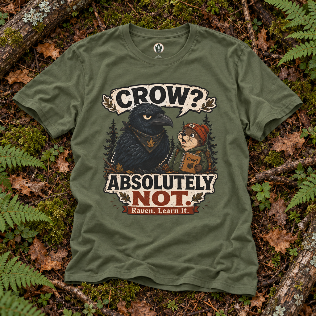 Crow, Absolutely Not Version 5 T‑Shirt
