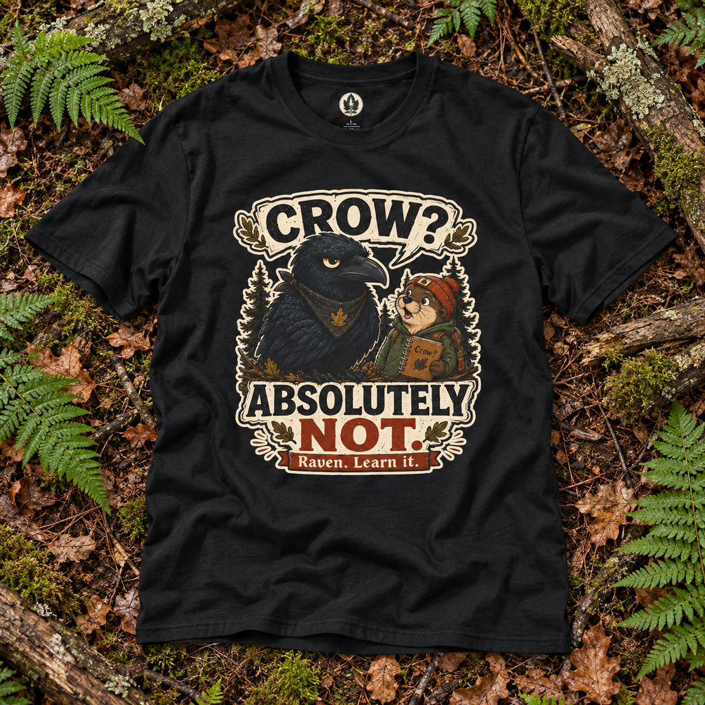 Crow, Absolutely Not Version 5 T‑Shirt