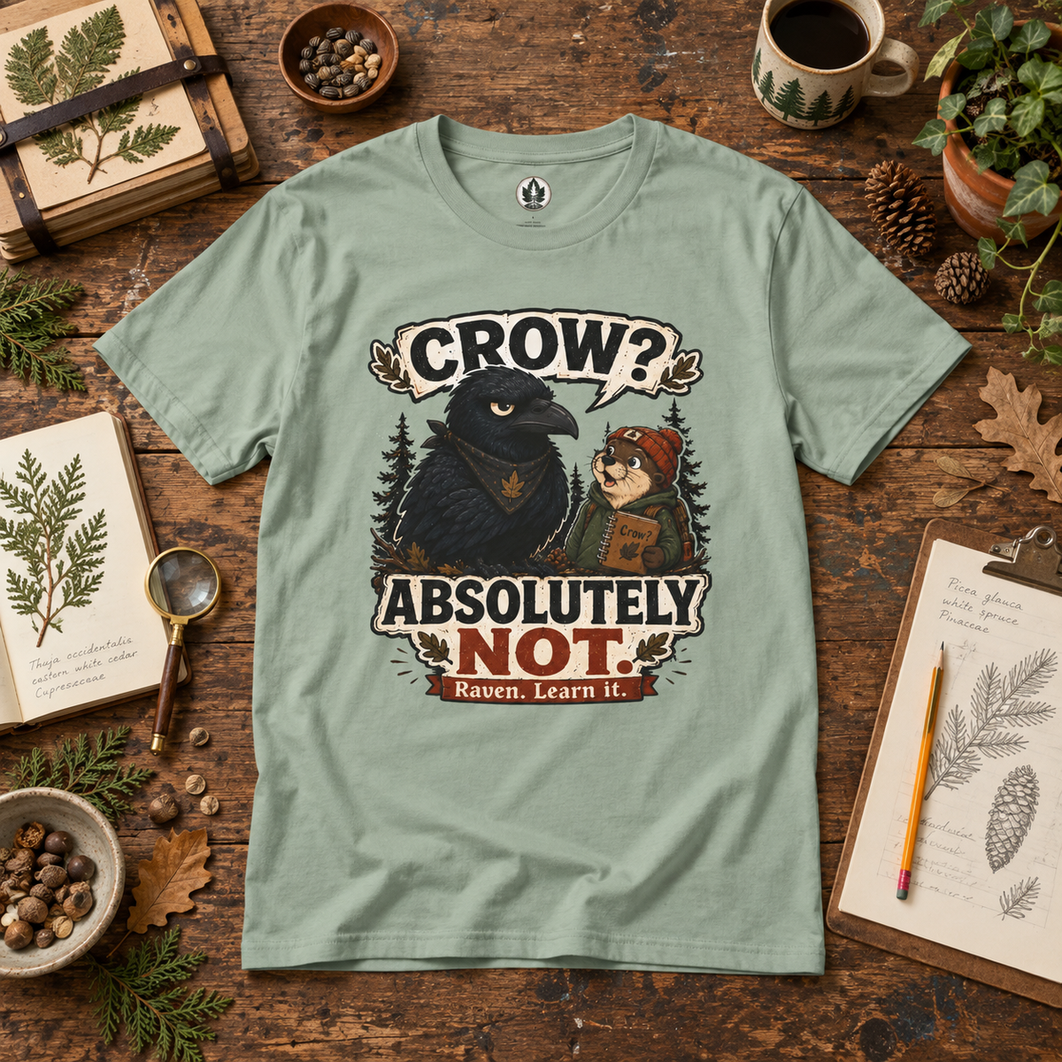 Crow, Absolutely Not Version 5 T‑Shirt