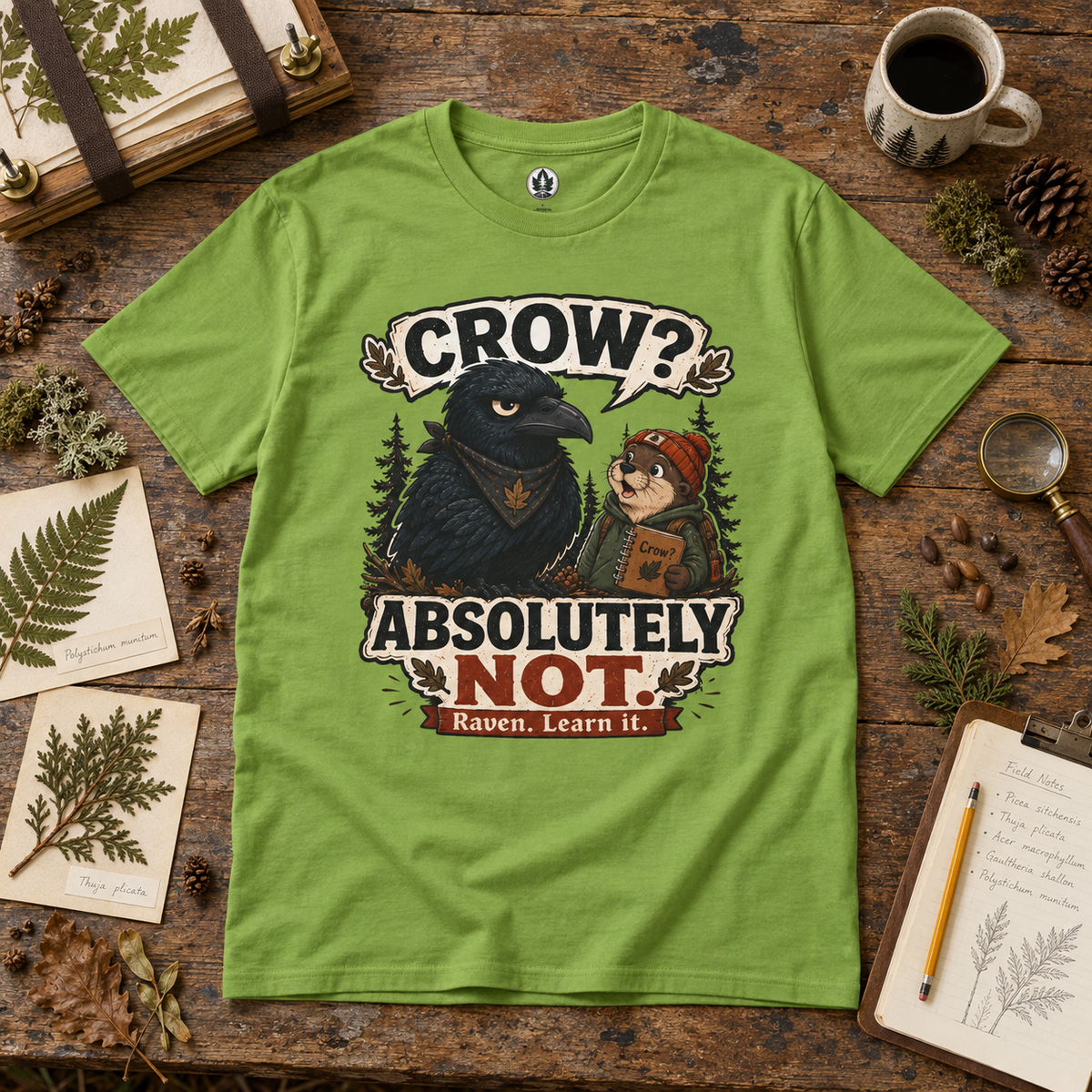Crow, Absolutely Not Version 5 T‑Shirt