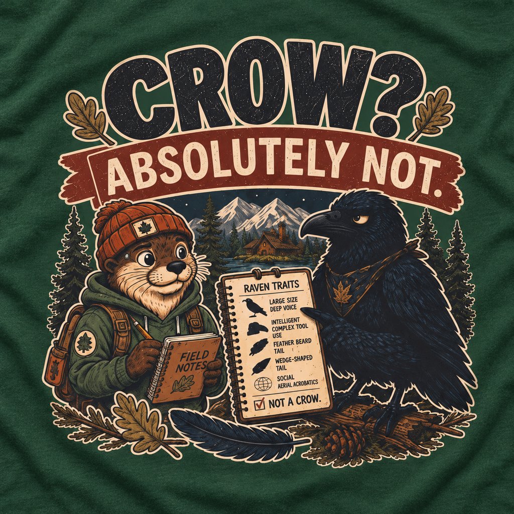 Crow, Absolutely Not Version 1 T‑Shirt