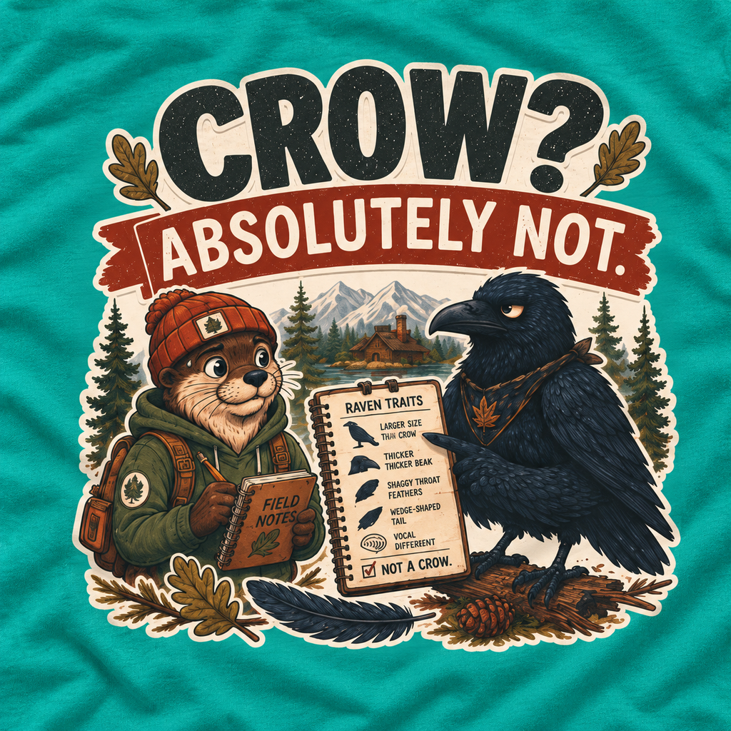 Crow, Absolutely Not Version 1 T‑Shirt