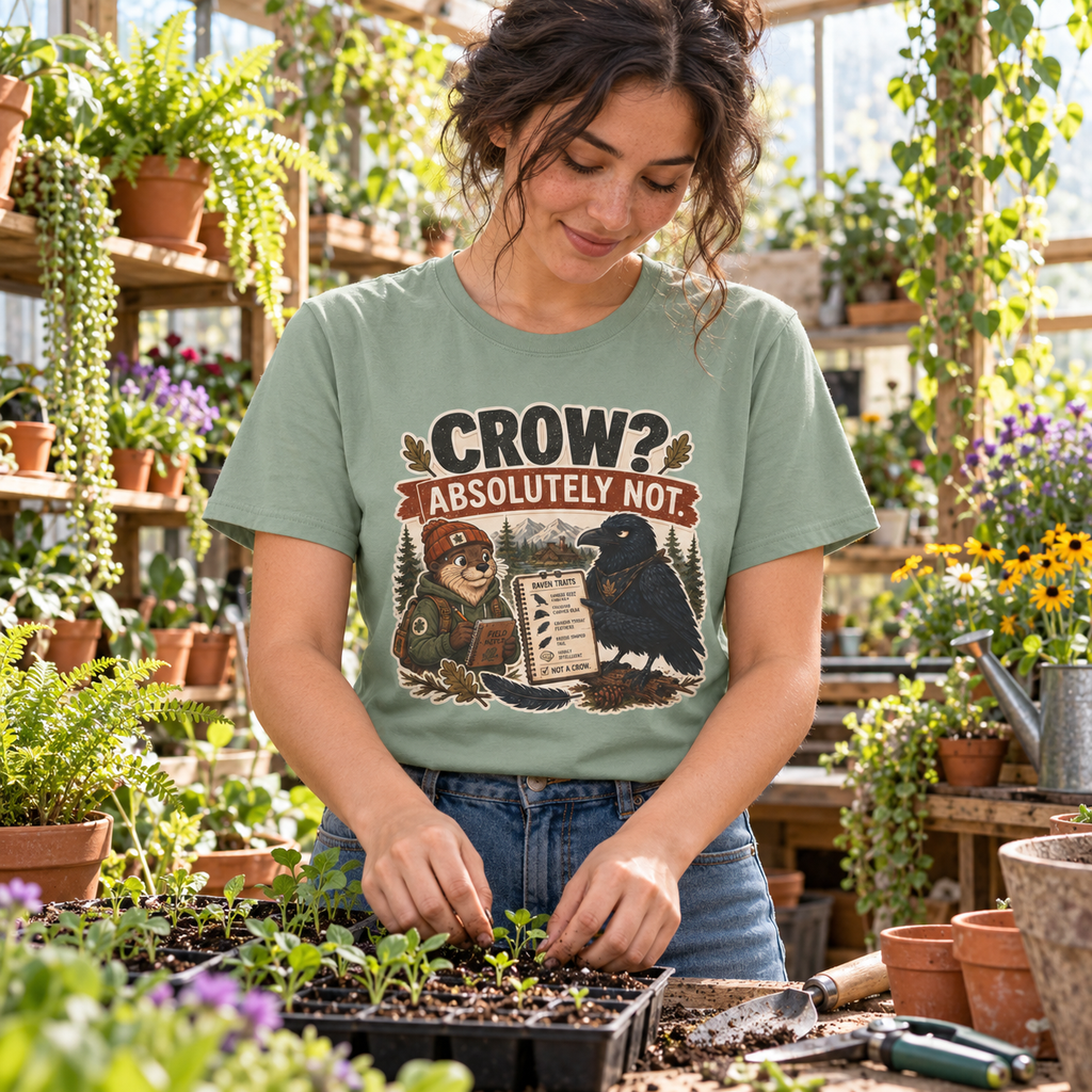 Crow, Absolutely Not Version 1 T‑Shirt