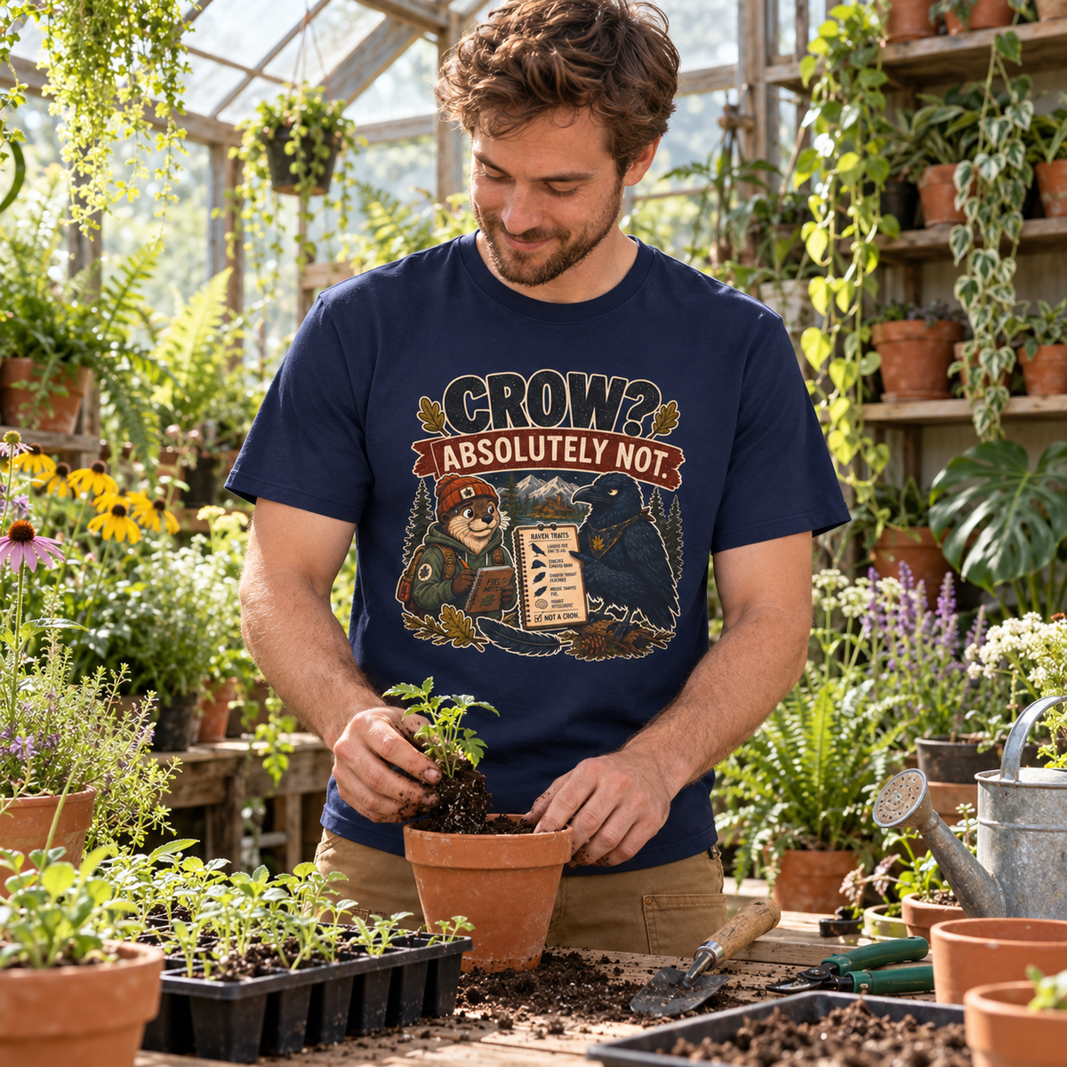Crow, Absolutely Not Version 1 T‑Shirt