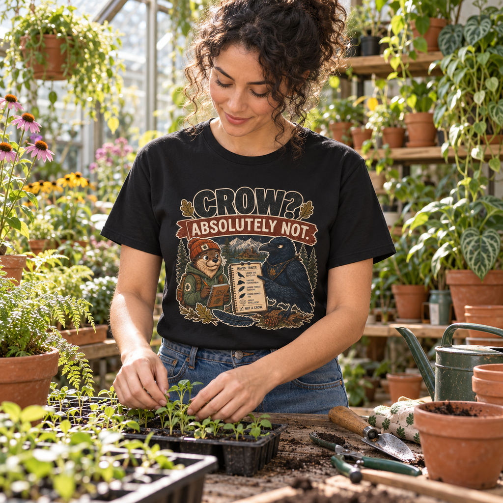 Crow, Absolutely Not Version 1 T‑Shirt