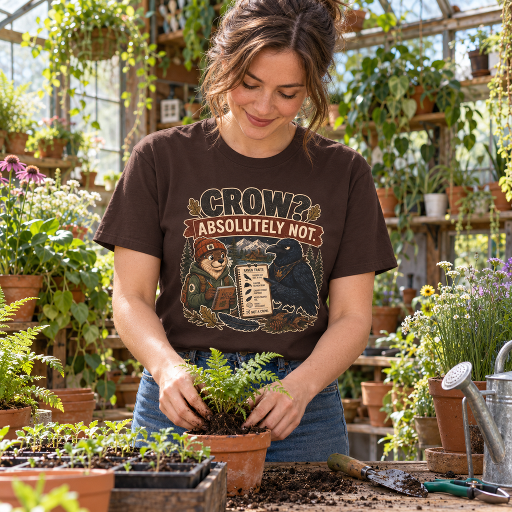 Crow, Absolutely Not Version 1 T‑Shirt