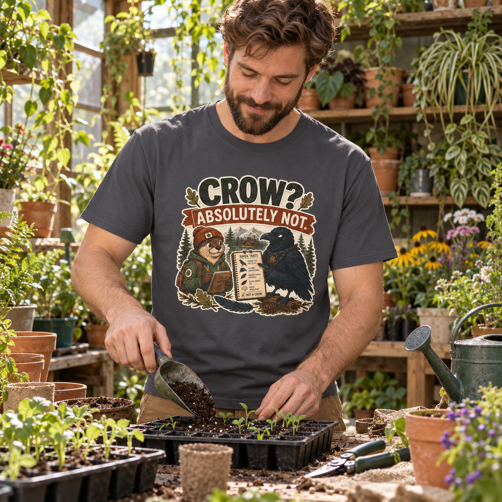 Crow, Absolutely Not Version 1 T‑Shirt