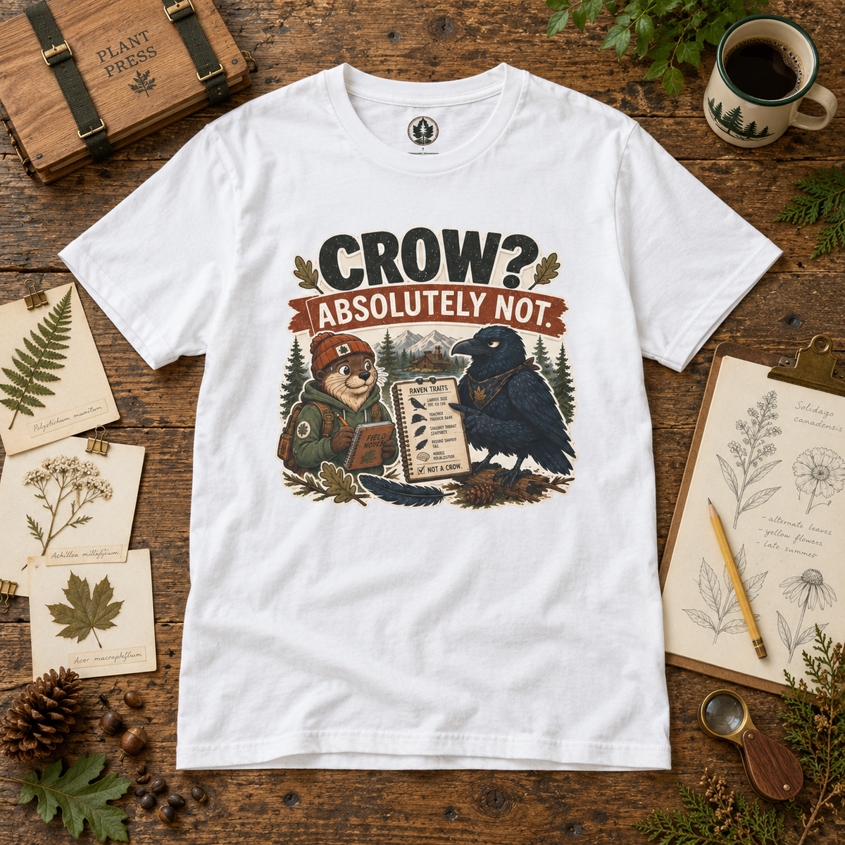 Crow, Absolutely Not Version 1 T‑Shirt