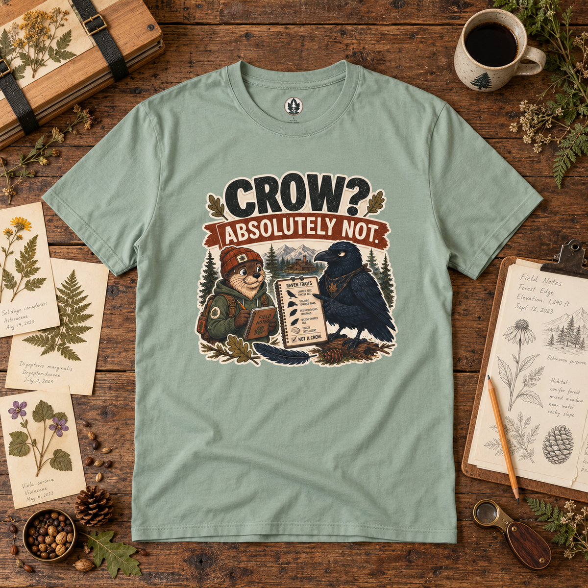 Crow, Absolutely Not Version 1 T‑Shirt