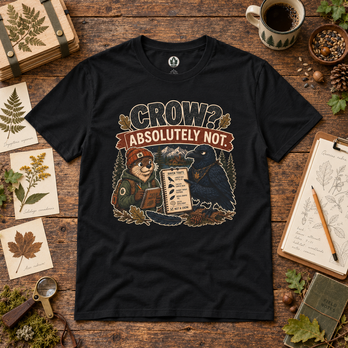 Crow, Absolutely Not Version 1 T‑Shirt