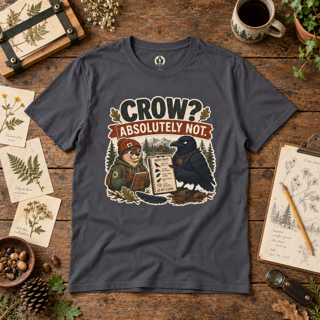 Crow, Absolutely Not Version 1 T‑Shirt