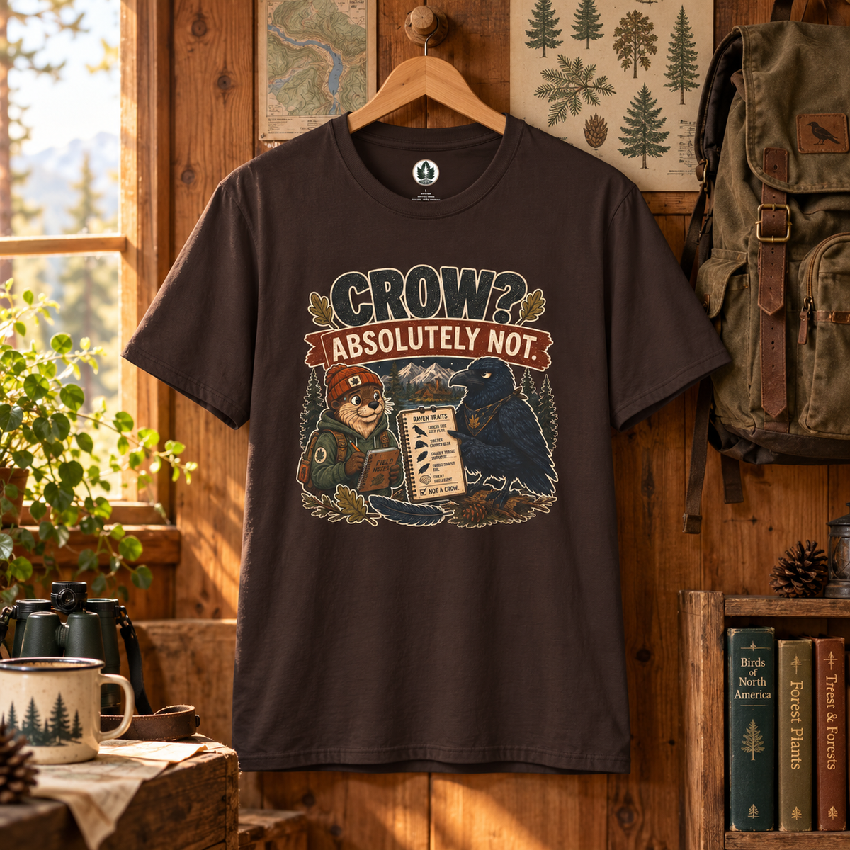 Crow, Absolutely Not Version 1 T‑Shirt