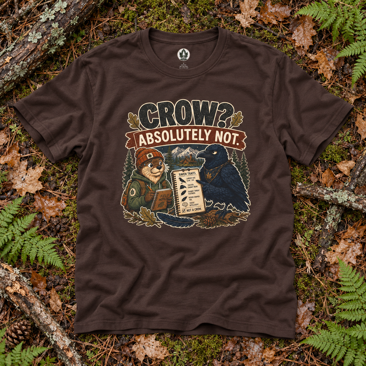 Crow, Absolutely Not Version 1 T‑Shirt