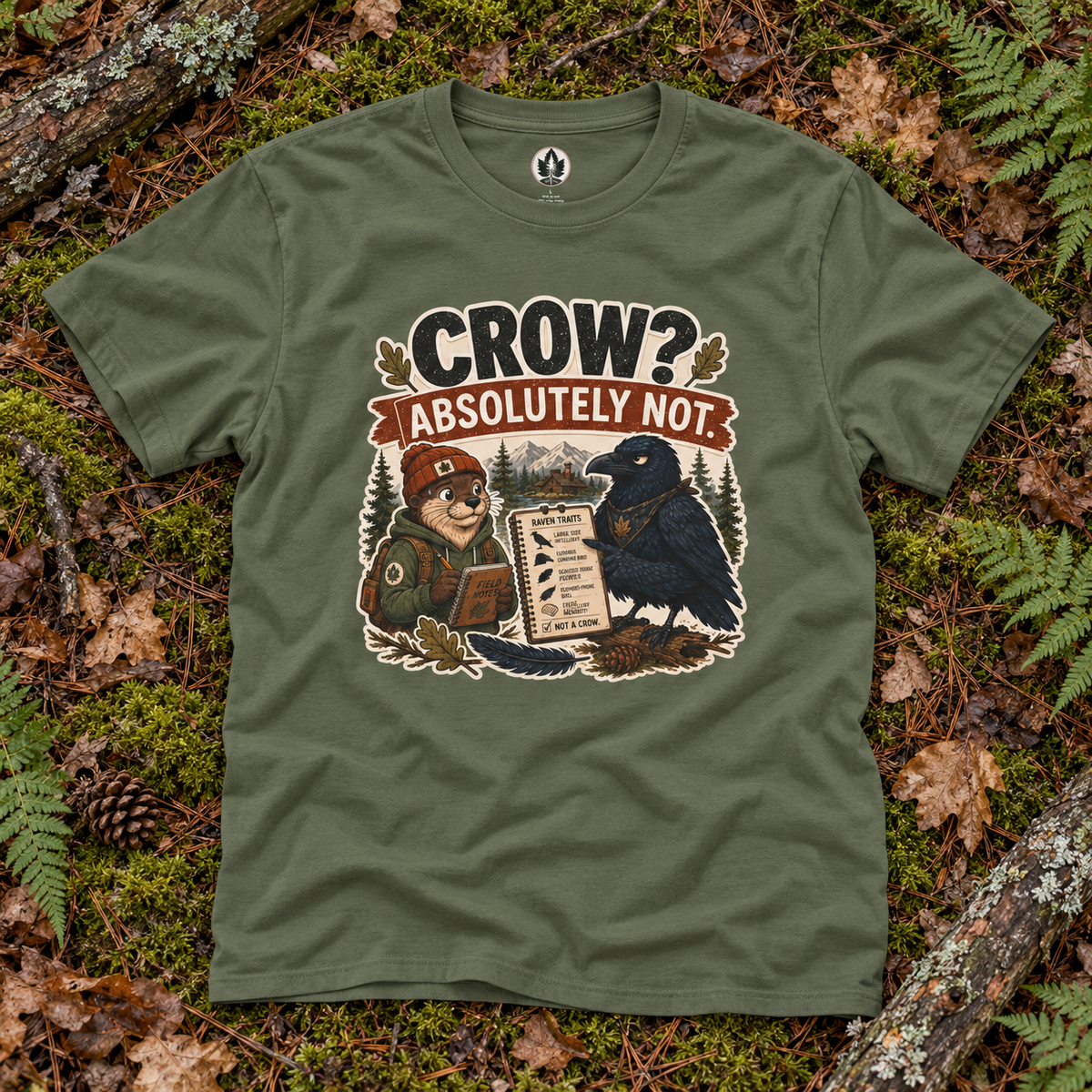Crow, Absolutely Not Version 1 T‑Shirt