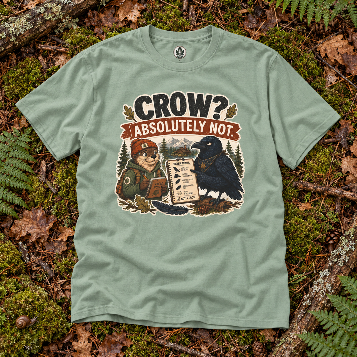 Crow, Absolutely Not Version 1 T‑Shirt