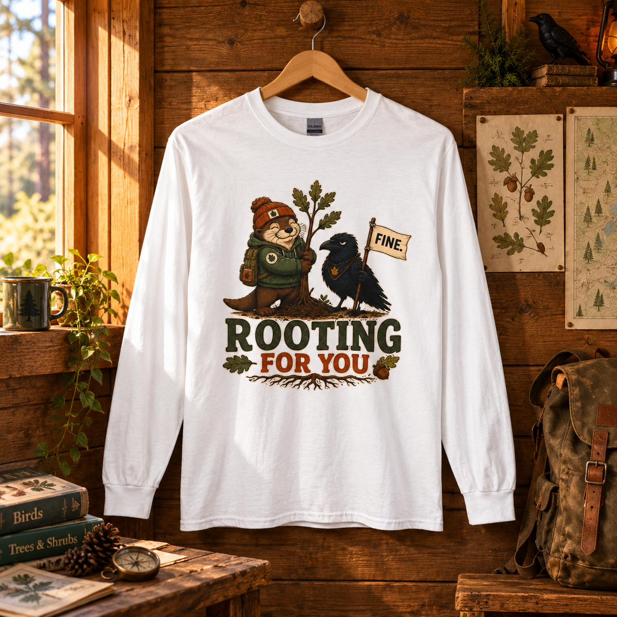Rooting for You Otto and Echo Long Sleeve T-Shirt