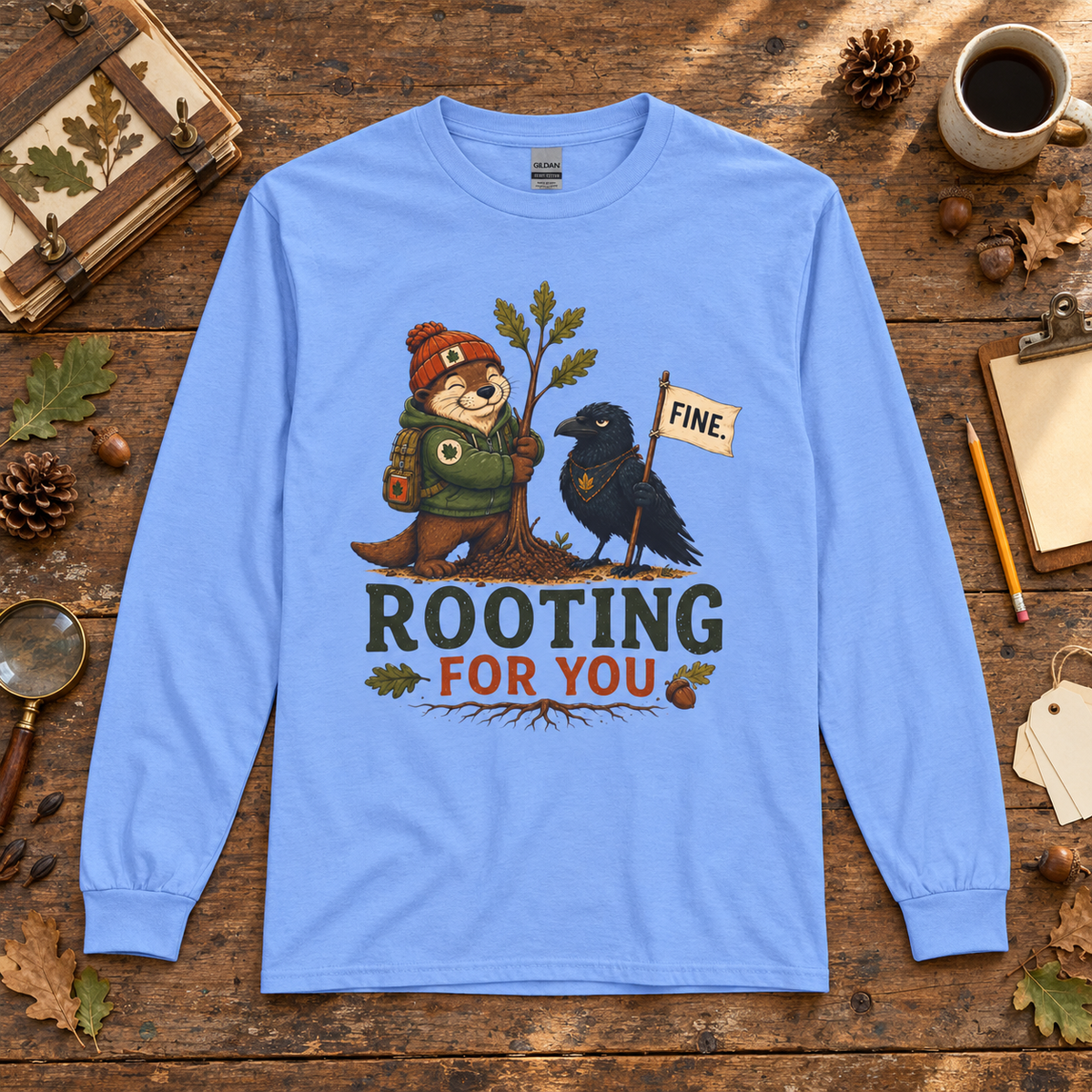 Rooting for You Otto and Echo Long Sleeve T-Shirt