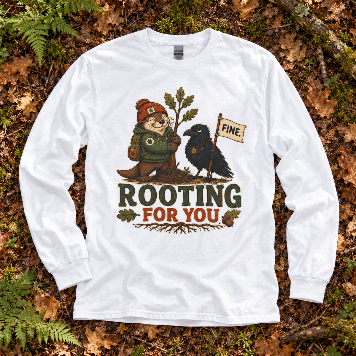 Rooting for You Otto and Echo Long Sleeve T-Shirt