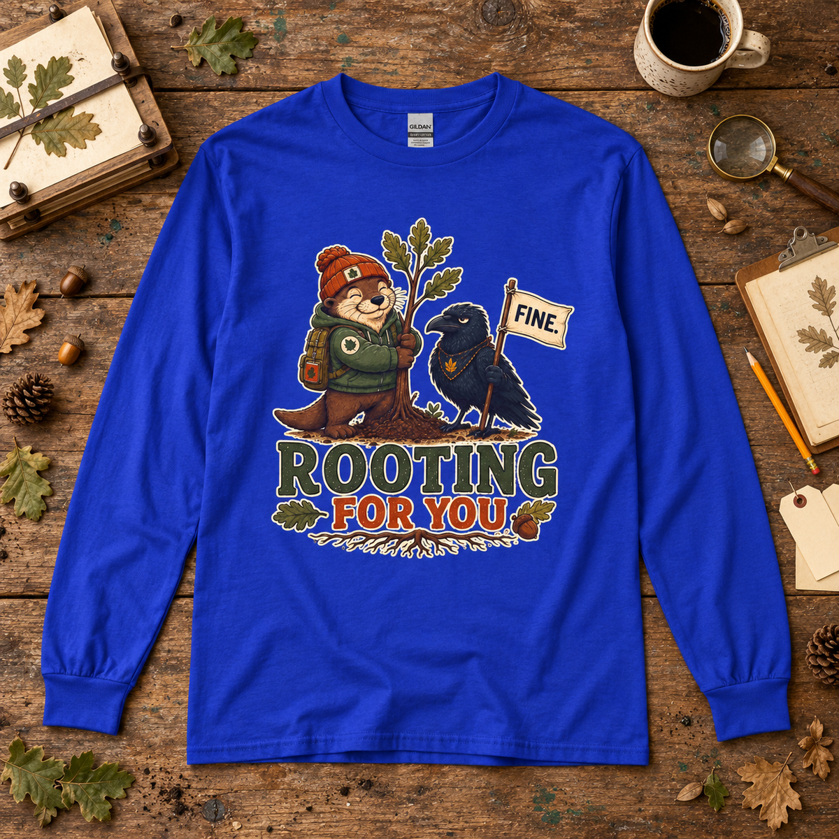 Rooting for You Otto and Echo Long Sleeve T-Shirt