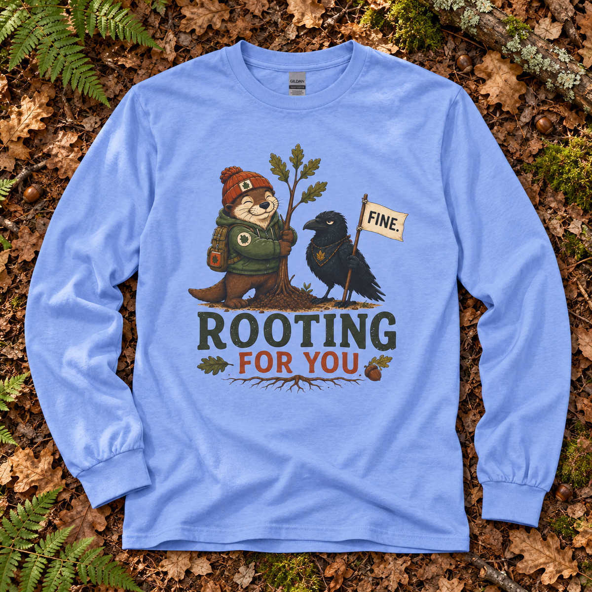 Rooting for You Otto and Echo Long Sleeve T-Shirt
