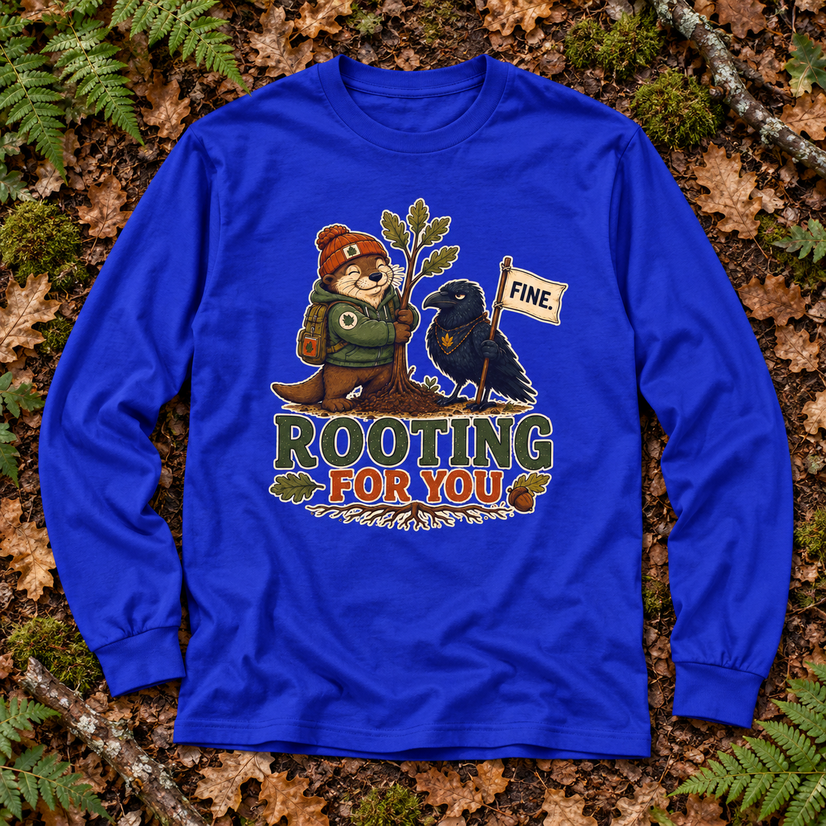 Rooting for You Otto and Echo Long Sleeve T-Shirt