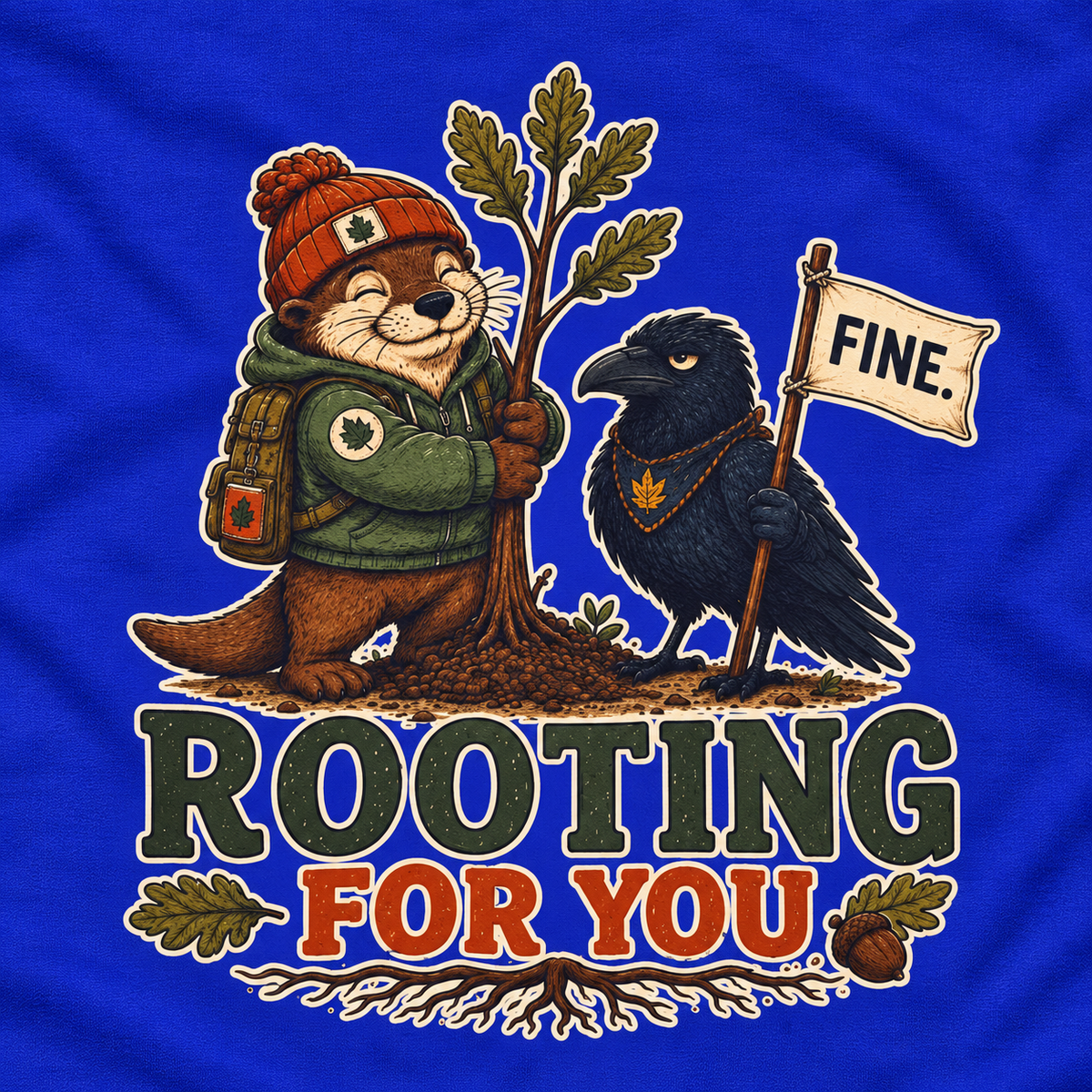 Rooting for You Otto and Echo Long Sleeve T-Shirt