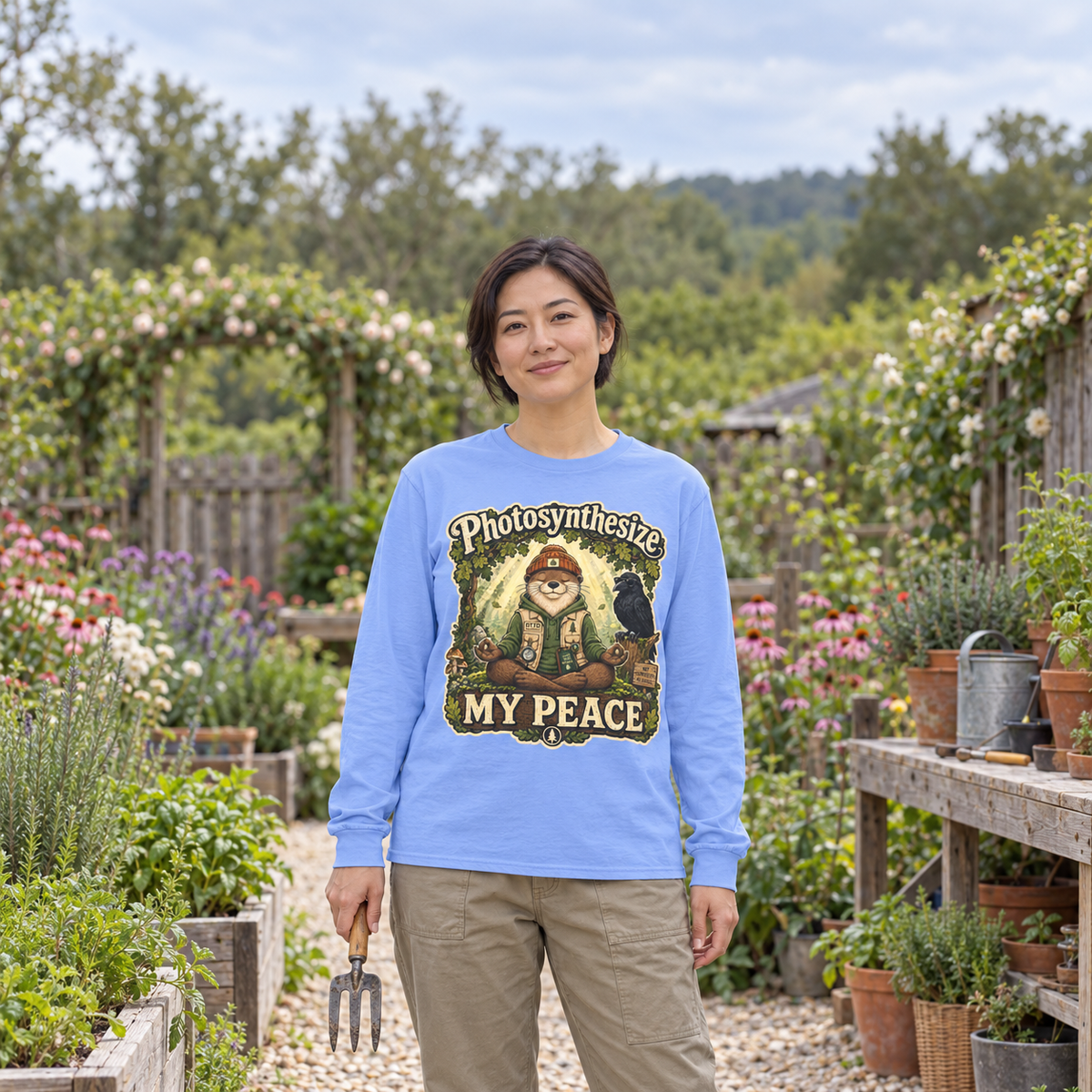 Photosynthesize My Peace Version 1 Long Sleeve T-Shirt