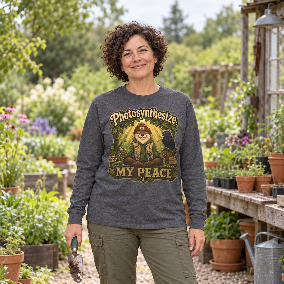 Photosynthesize My Peace Version 1 Long Sleeve T-Shirt