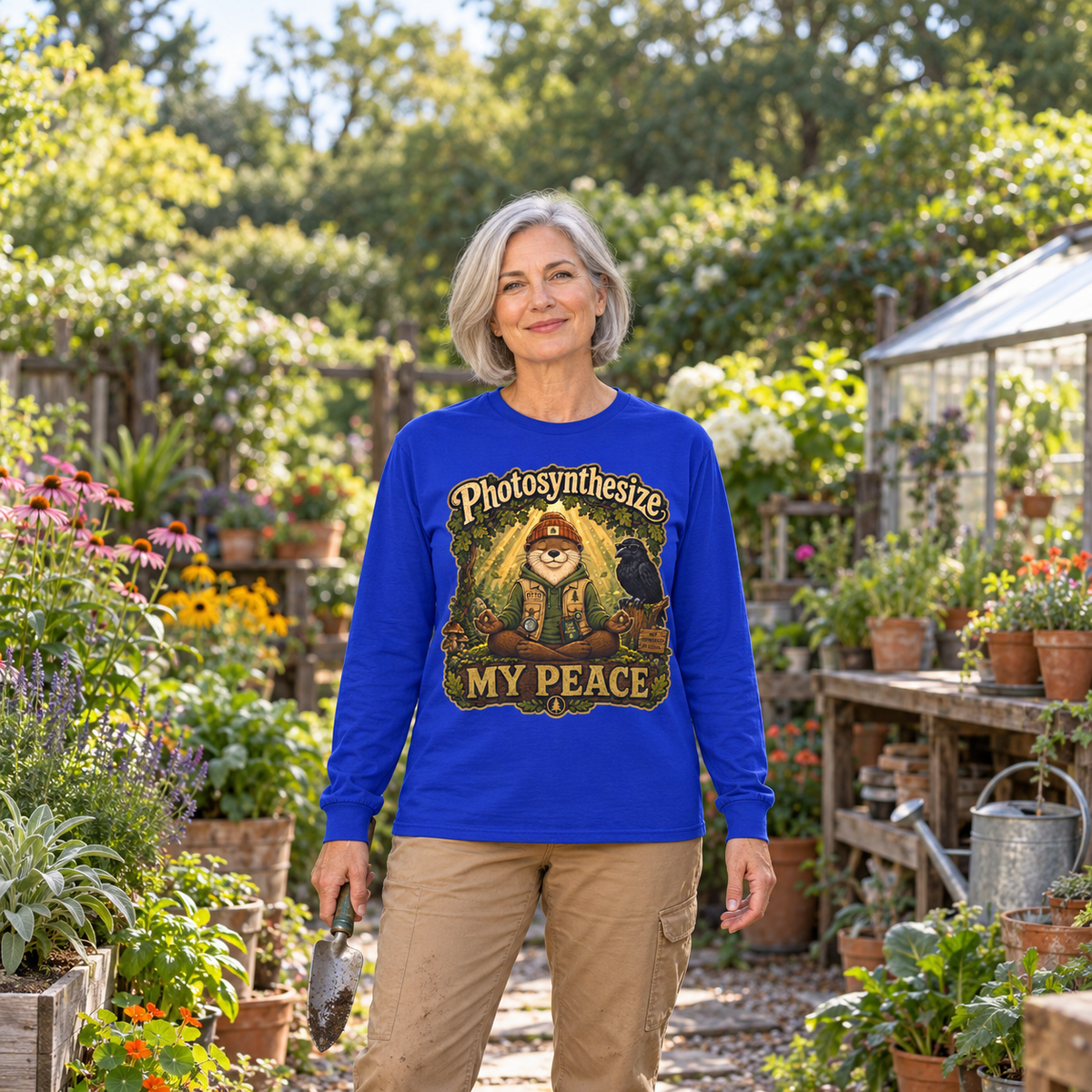 Photosynthesize My Peace Version 1 Long Sleeve T-Shirt