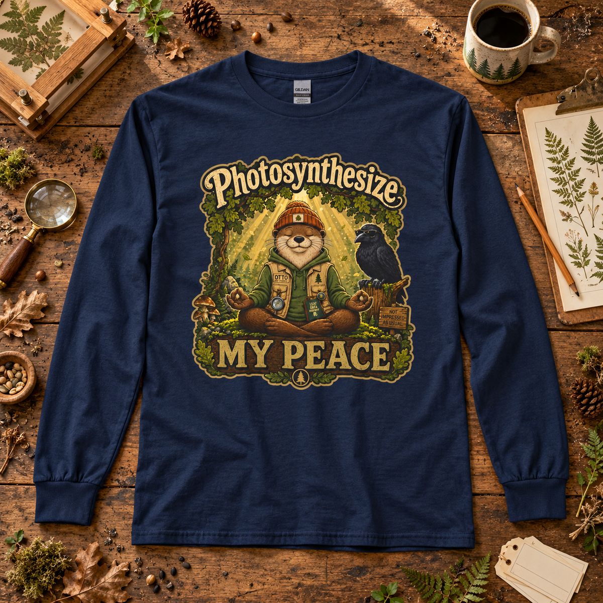 Photosynthesize My Peace Version 1 Long Sleeve T-Shirt