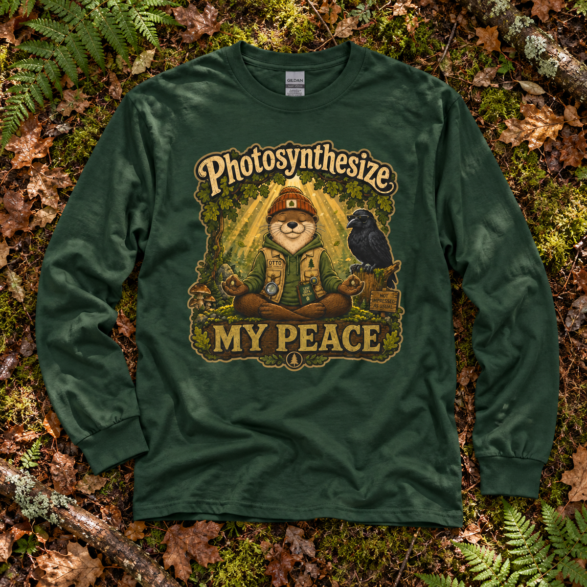 Photosynthesize My Peace Version 1 Long Sleeve T-Shirt