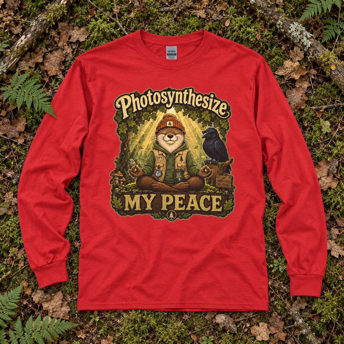 Photosynthesize My Peace Version 1 Long Sleeve T-Shirt