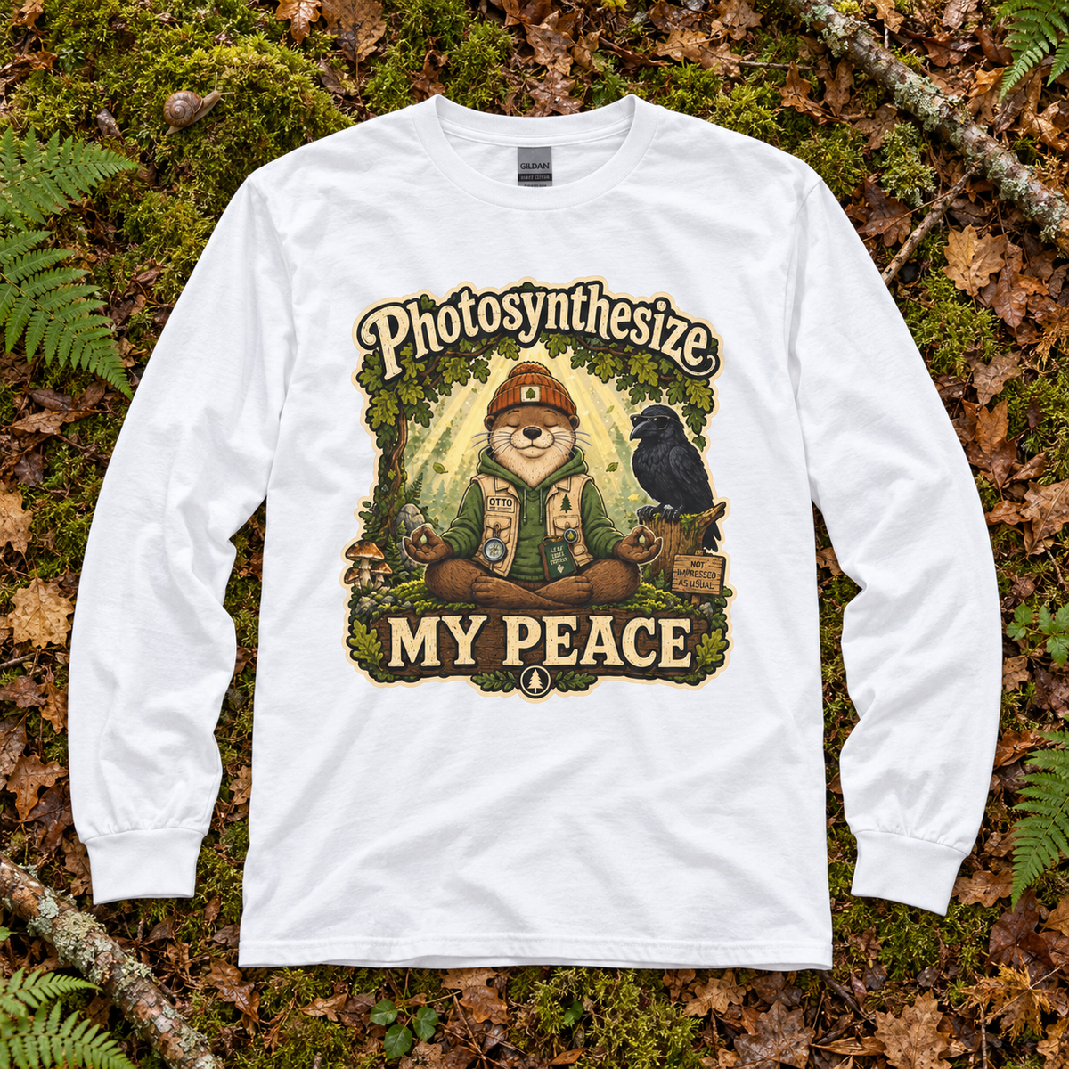 Photosynthesize My Peace Version 1 Long Sleeve T-Shirt