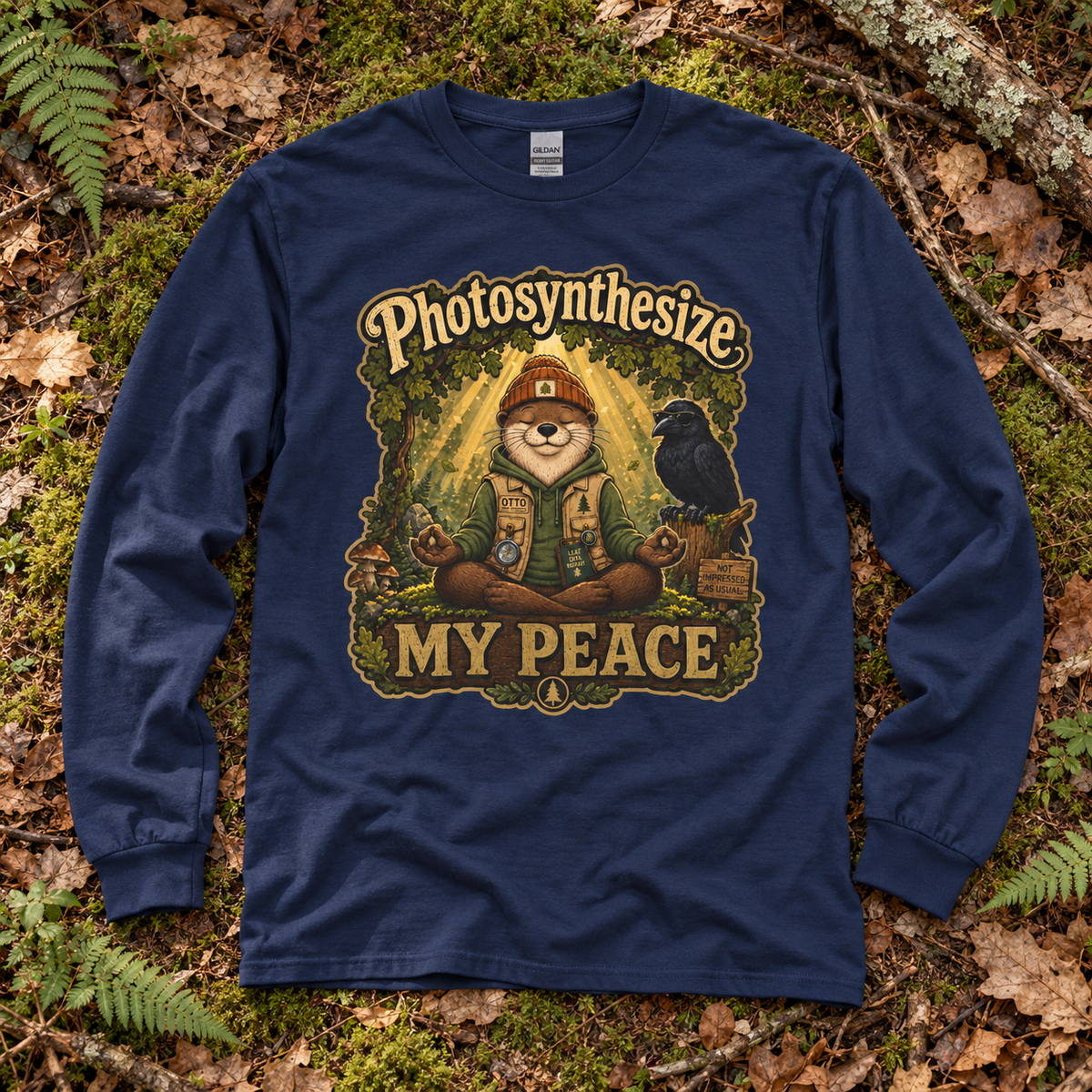 Photosynthesize My Peace Version 1 Long Sleeve T-Shirt