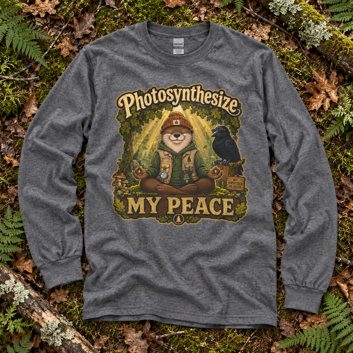Photosynthesize My Peace Version 1 Long Sleeve T-Shirt