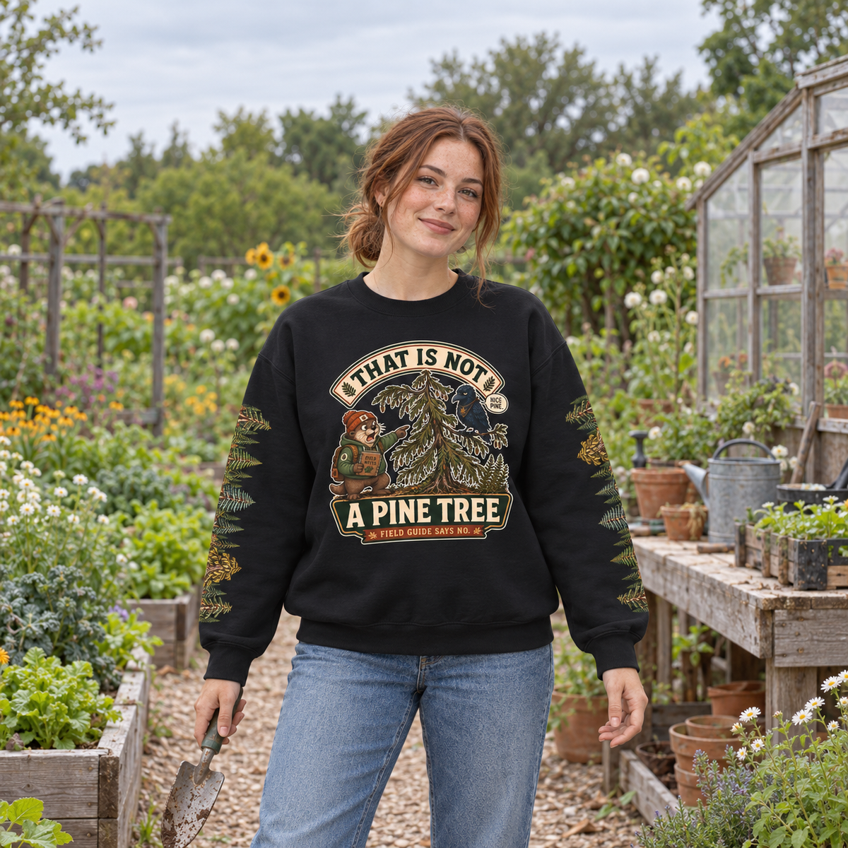 That Is Not a Pine Tree Version 1, Otto and Echo Sweatshirt