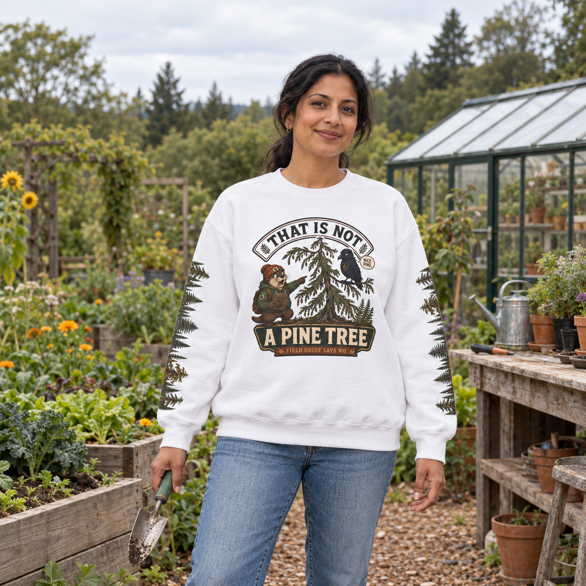 That Is Not a Pine Tree Version 1, Otto and Echo Sweatshirt