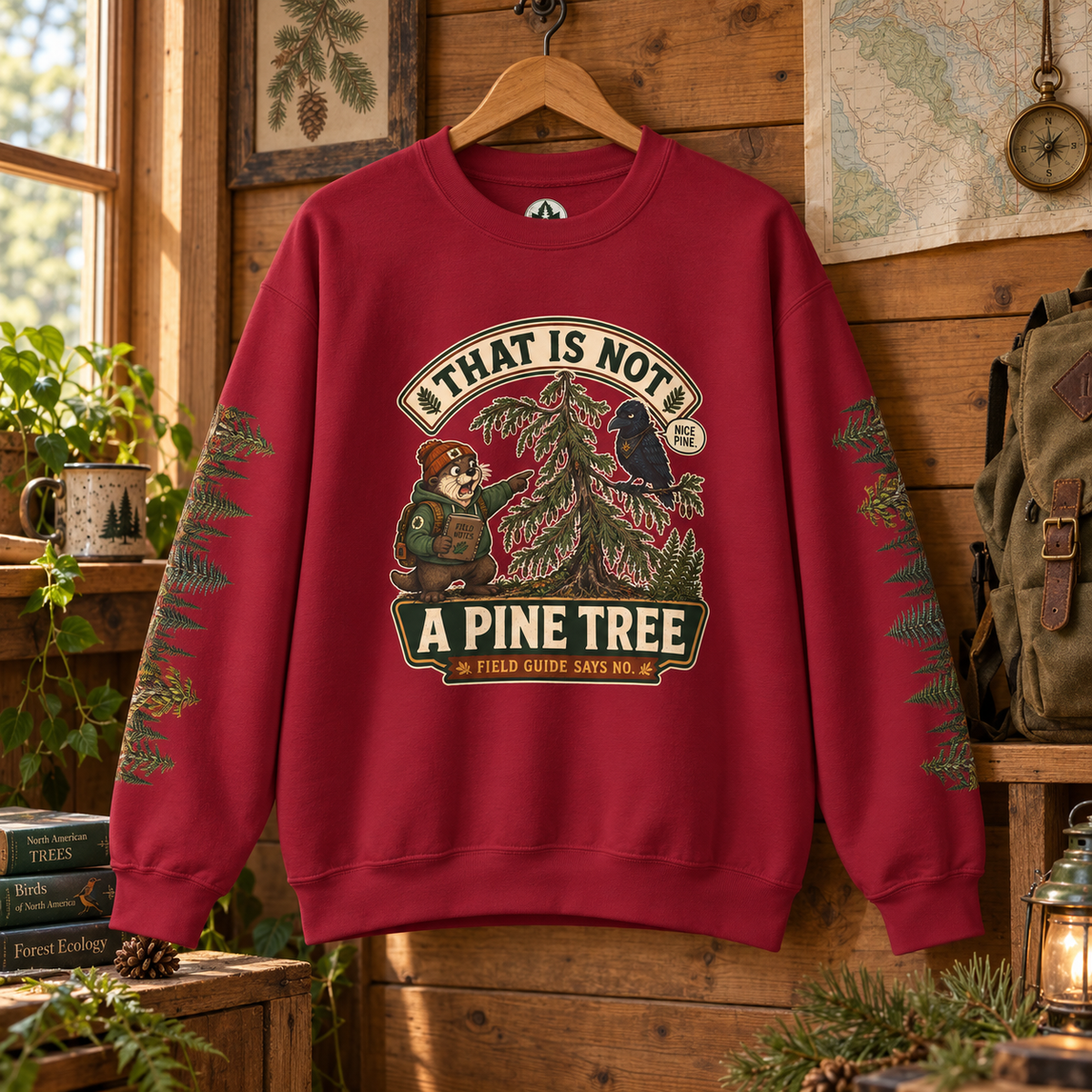 That Is Not a Pine Tree Version 1, Otto and Echo Sweatshirt
