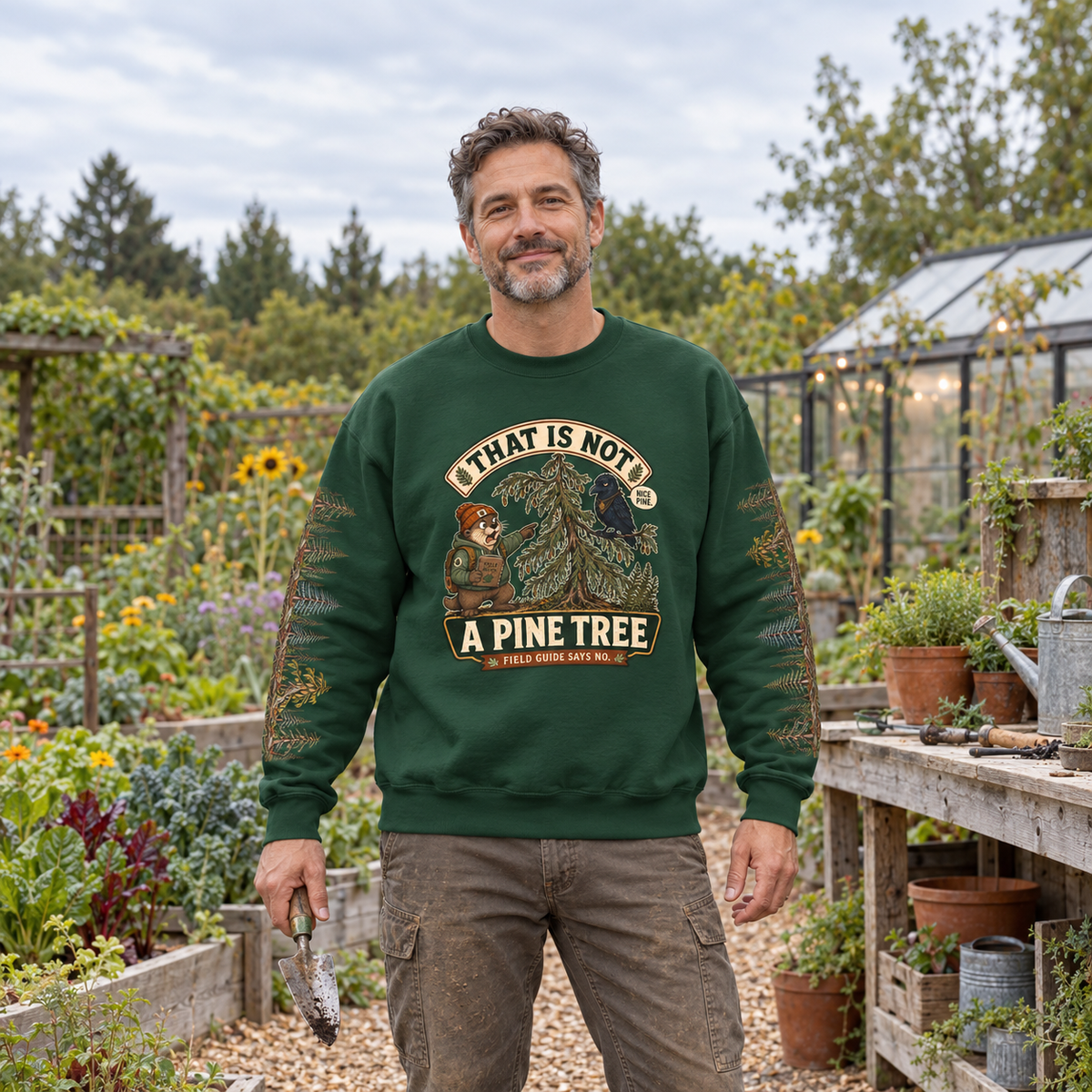 That Is Not a Pine Tree Version 1, Otto and Echo Sweatshirt