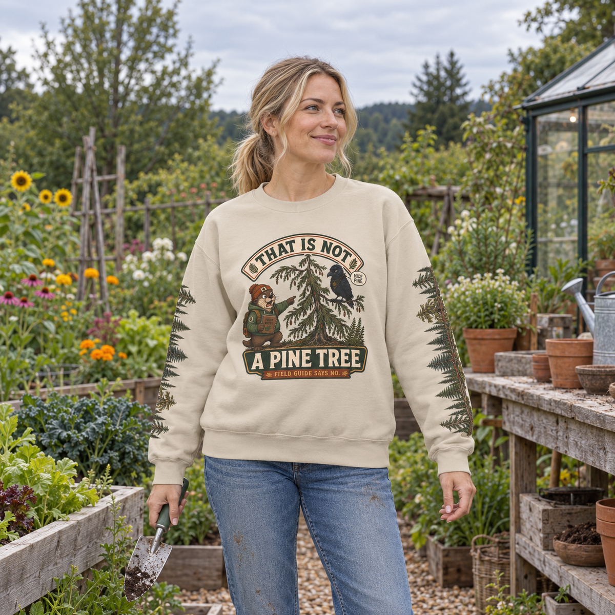That Is Not a Pine Tree Version 1, Otto and Echo Sweatshirt