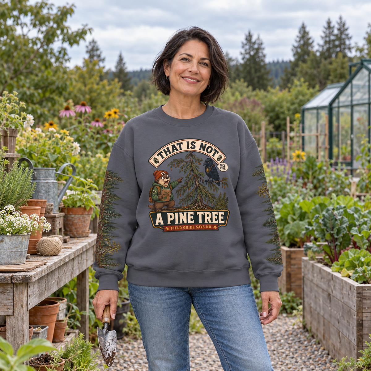 That Is Not a Pine Tree Version 1, Otto and Echo Sweatshirt