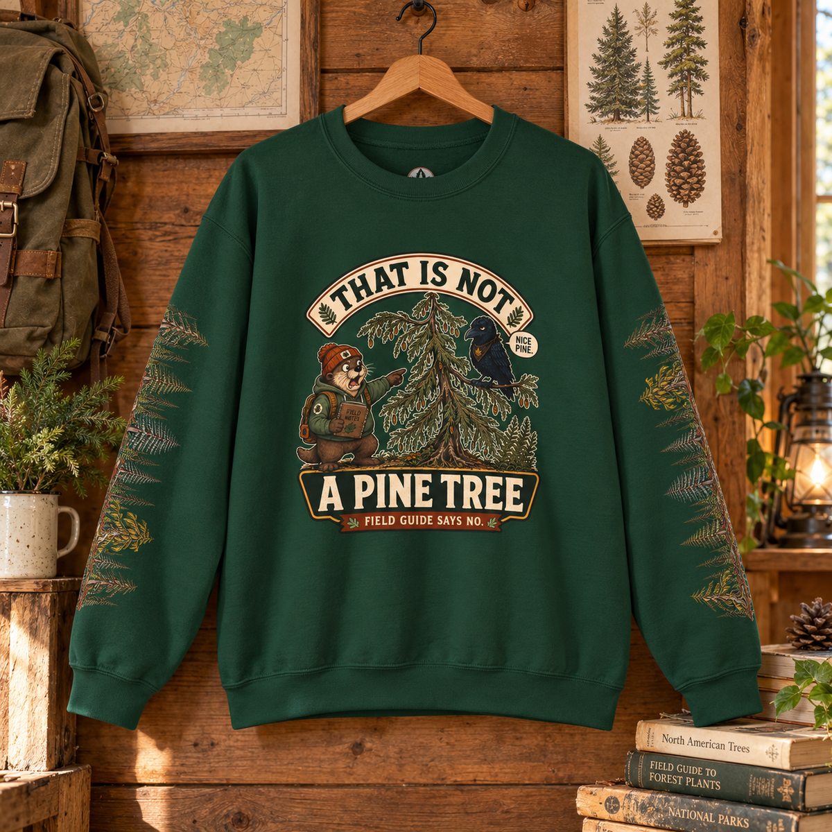 That Is Not a Pine Tree Version 1, Otto and Echo Sweatshirt