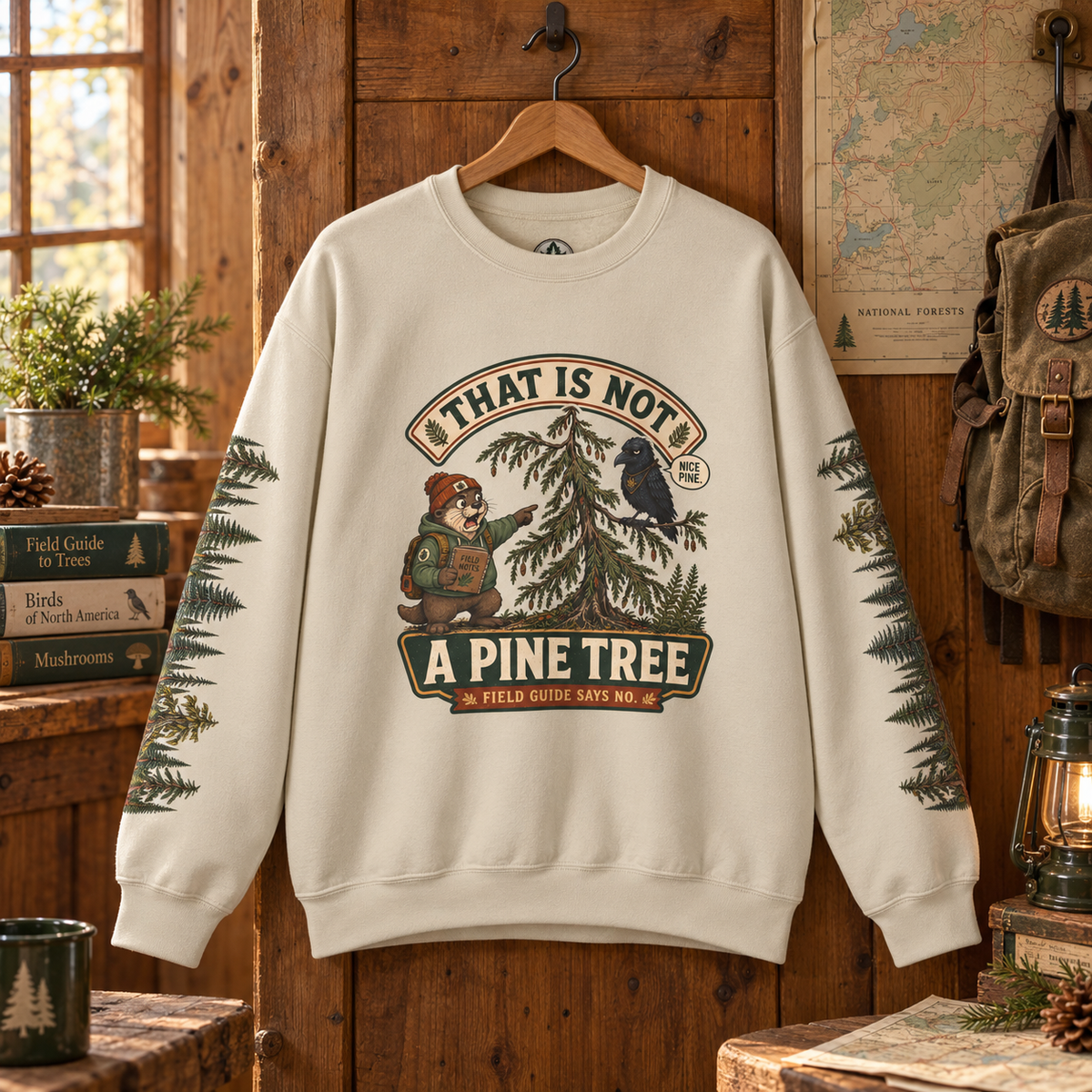 That Is Not a Pine Tree Version 1, Otto and Echo Sweatshirt