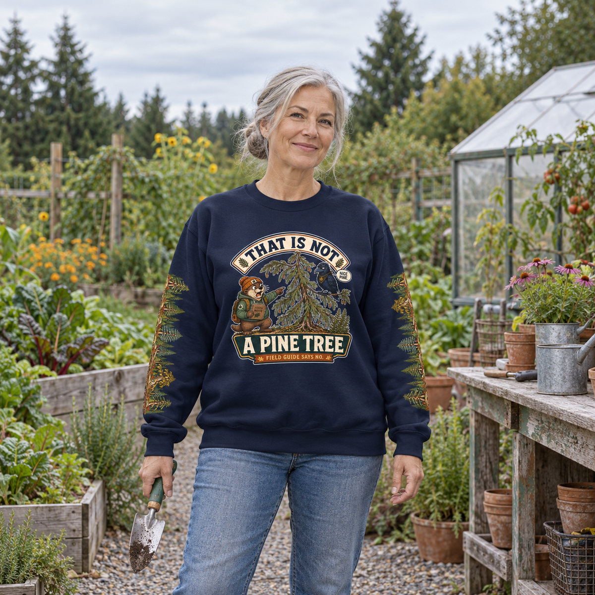 That Is Not a Pine Tree Version 1, Otto and Echo Sweatshirt