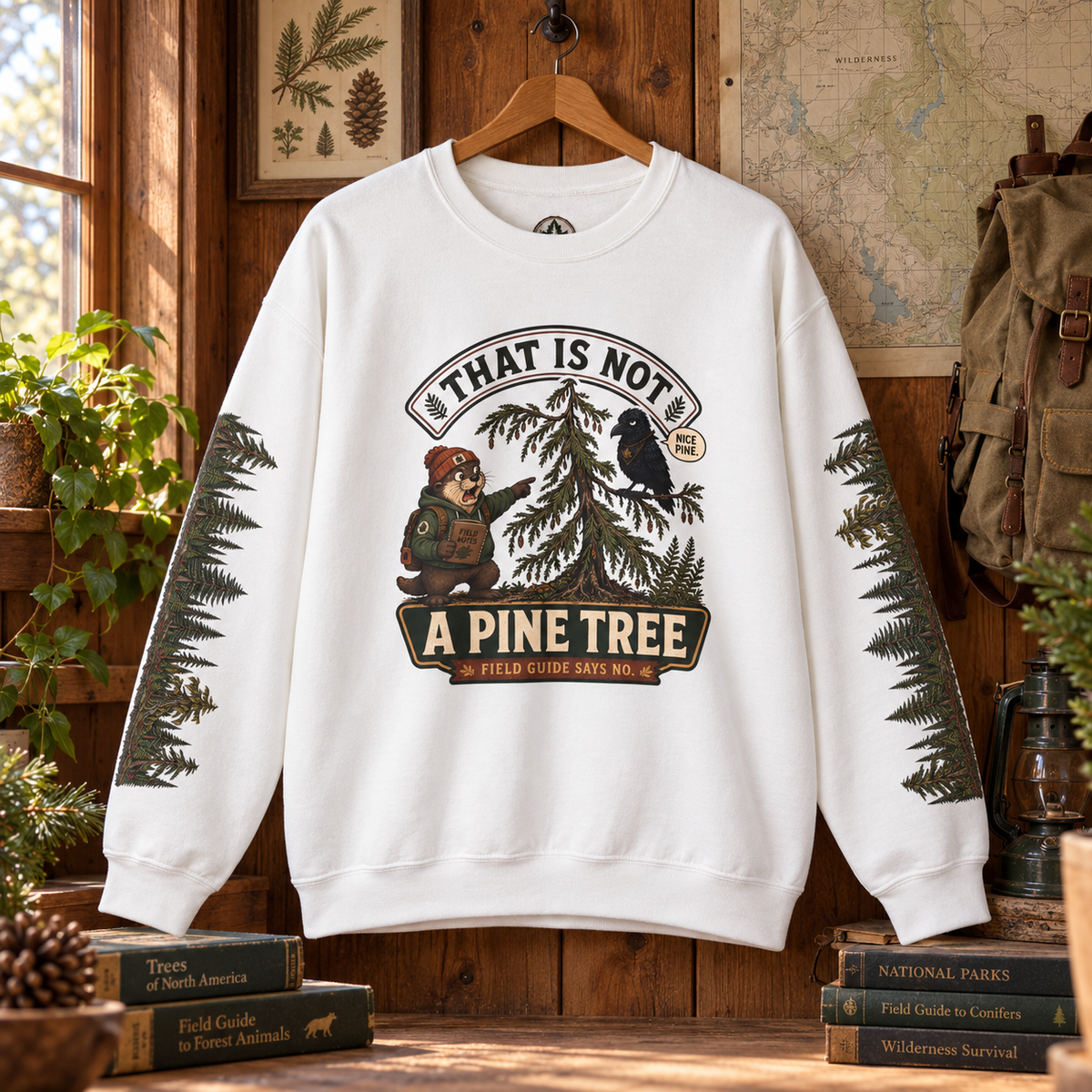 That Is Not a Pine Tree Version 1, Otto and Echo Sweatshirt